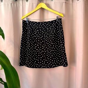 NWOT Loft pleated mini skirt